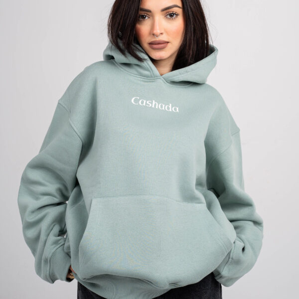 DNR Mint Green Oversized Hoodie